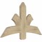 Ekena Millwork Davenport Rough Sawn Timber Gable Bracket, Douglas Fir, 48"W x 28"H x 2"D x 6"F, 14/12 Pitch GBW048X28X0206DAV00RDF - alternate 2